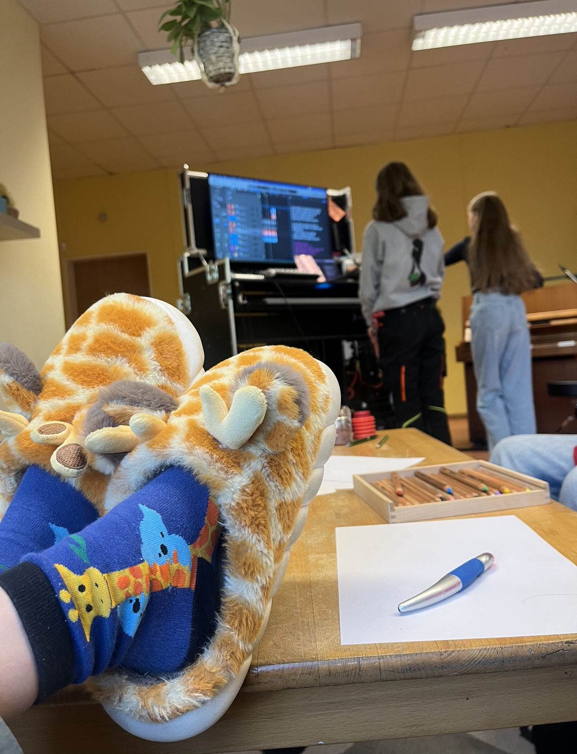 Cozy Wintersong! Katze im Arm…